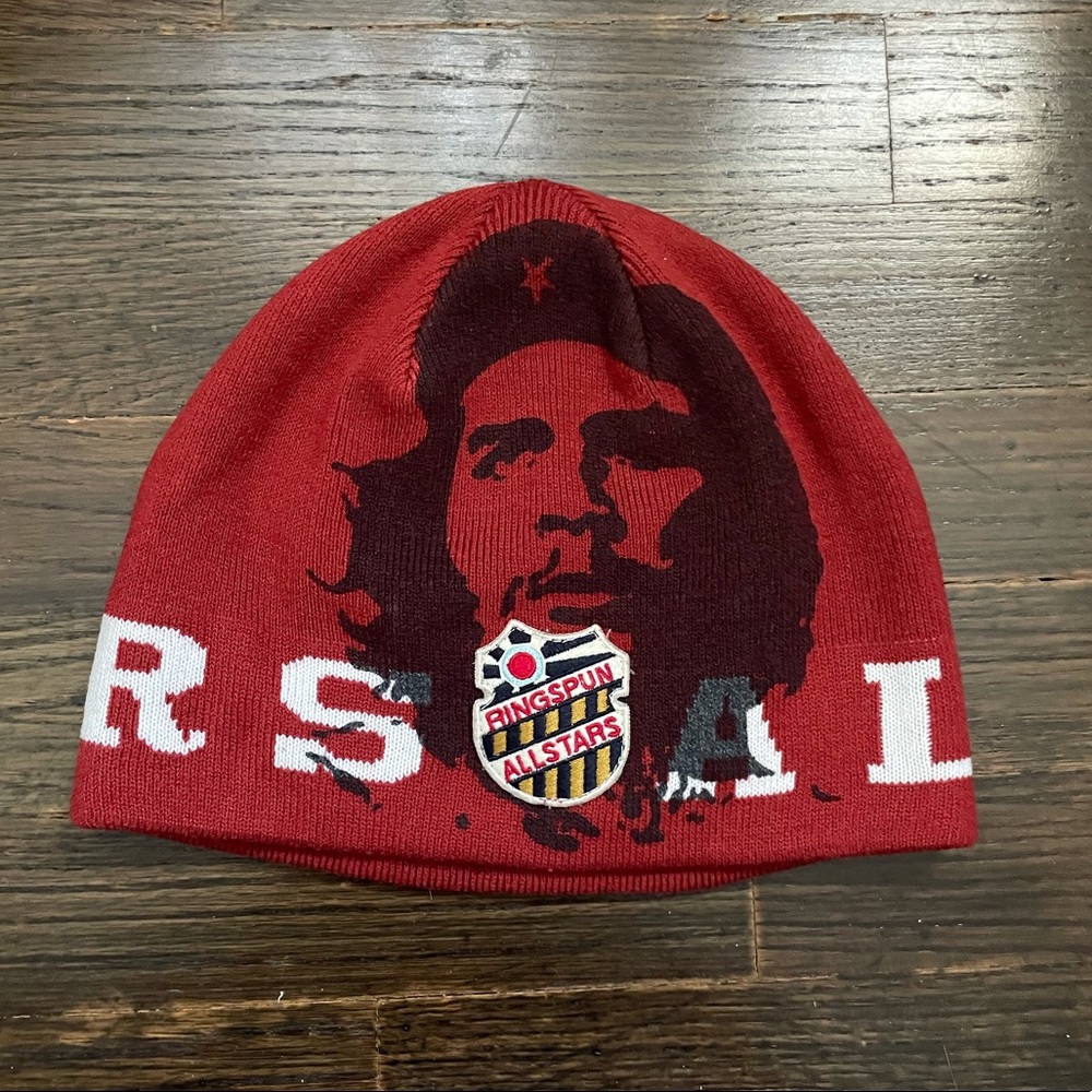 Vintage Ringspun Allstars Che Guevara red beanie